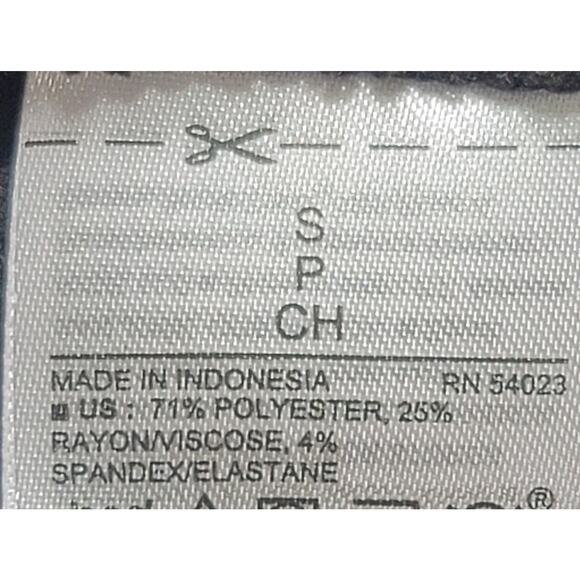 Old Navy Black Crisscross Body Tie Bodice Ribbed Top Small Lightweight Stretchy - Picture 4 of 4